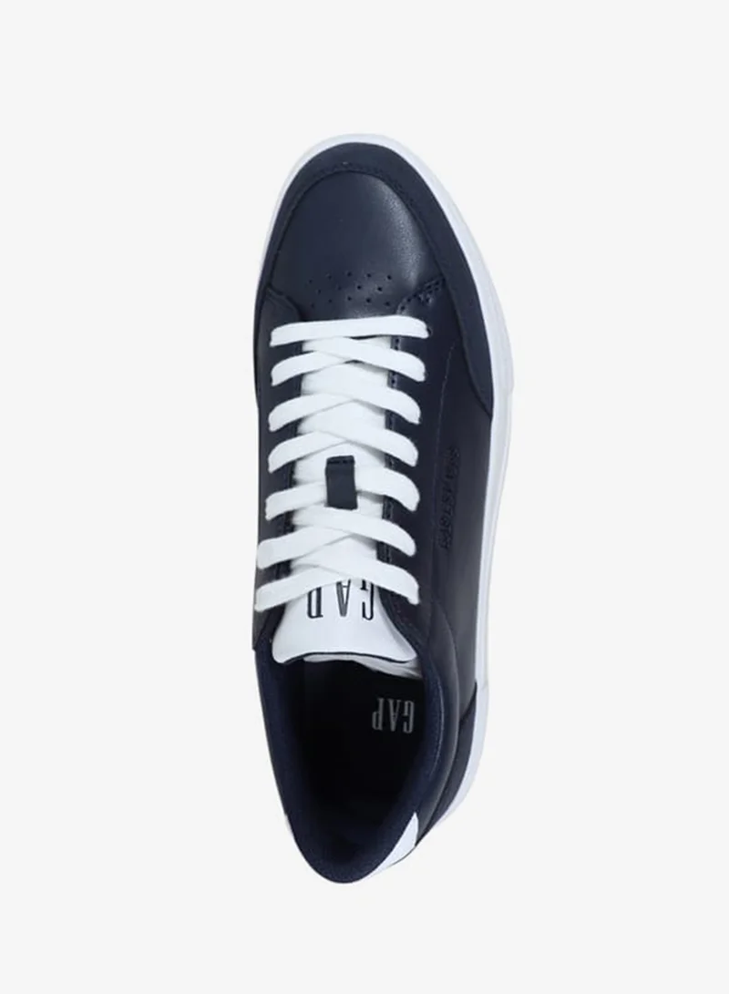 GAP Men's Panelled Sneakers with Lace-Up Closure - PORTLAND II