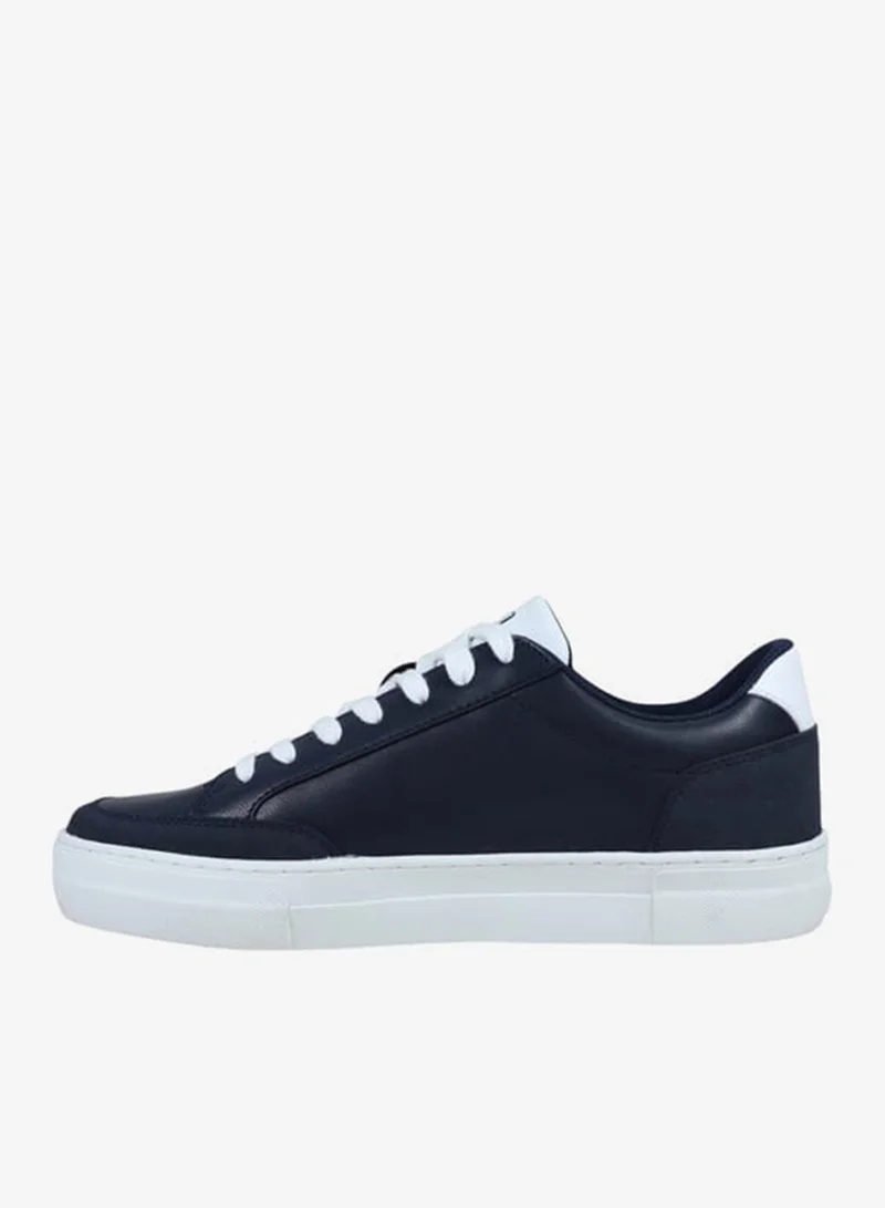 GAP Men's Panelled Sneakers with Lace-Up Closure - PORTLAND II