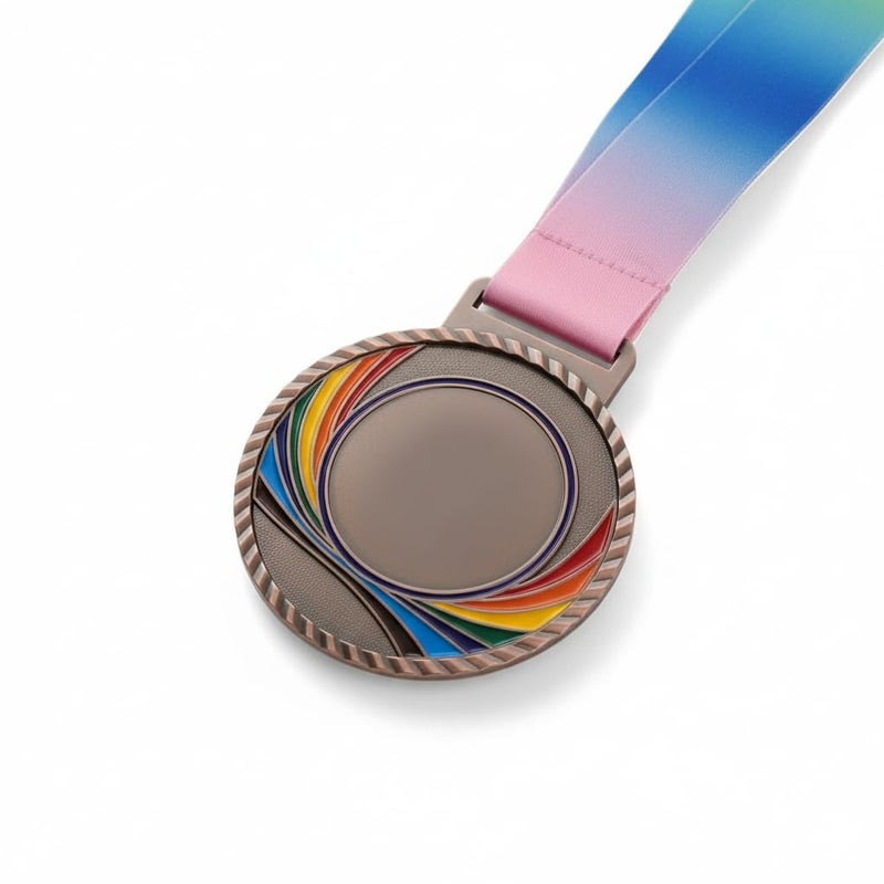 Canbee Sports Medal for School Winner, Olympic, Sports Champion, Cricket, Football, Badminton, Race, Volleyball, Basketball or Office RNR Rewards Madel (Premium Browns - 3 Medals) - Image 3