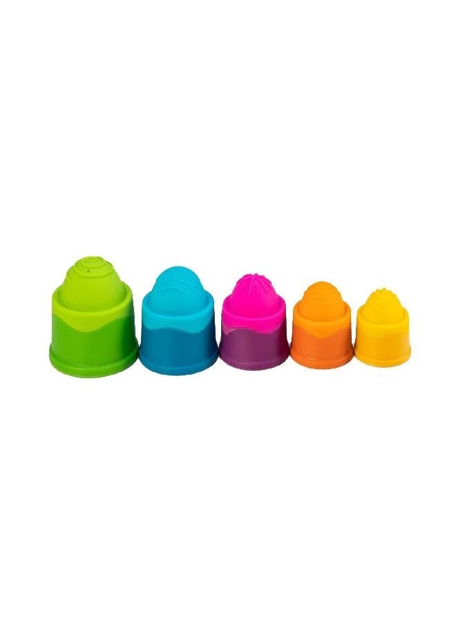 Fat Brain Toys - Fat Brain Toys Dimpl Stack Baby Toys & Gifts for Ages 1 to 10 - Image 1