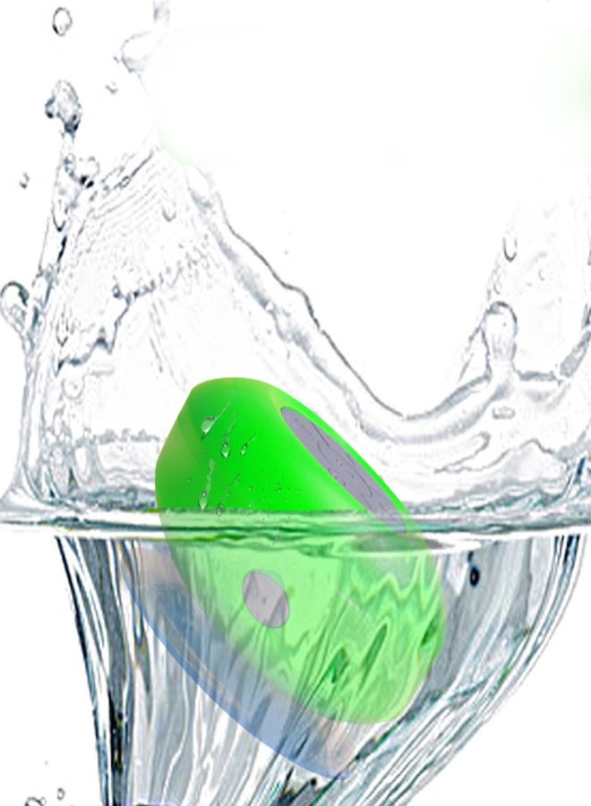 BTS-06 Outdoor Portable Waterproof Mini Bluetooth Speaker Big Suction Cup Bathroom Outdoor Car Gift Audio blue - Image 2