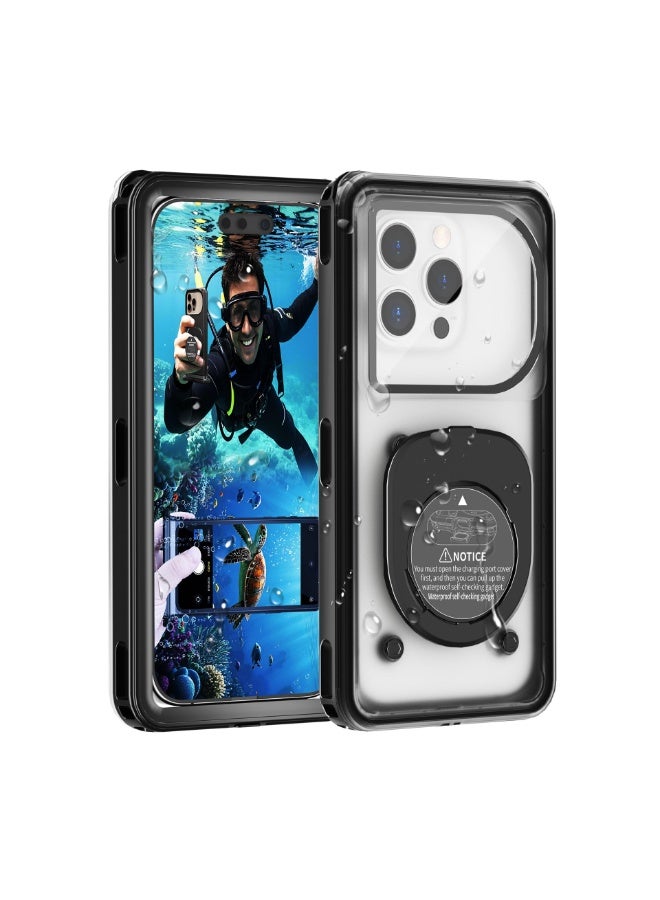 IP68 Waterproof Universal Phone Case, Diving Underwater Photography Phone Shell, Sealed Protective Cover Suitable for Swimming u0026 Snorkeling - Image 1