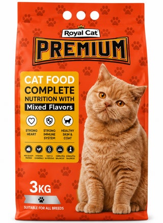 Royal Cat Adult Dry Food for Adult Cats 3 KG From Pets Zone