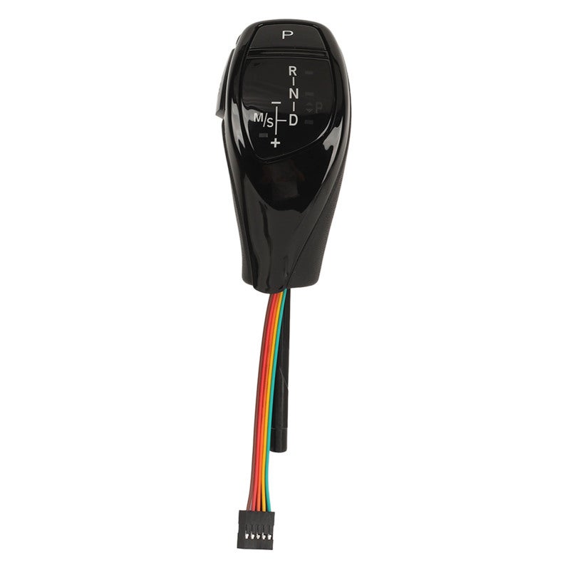 LED Gear Shift Knob: Carbon Fiber Pattern, Ergonomic Grip, Thumb Type Shifter - LED Light Indicator, One Click Start Button for E90 E91 E92 E93 LHD 2006‑2011 Vehicles - Image 5