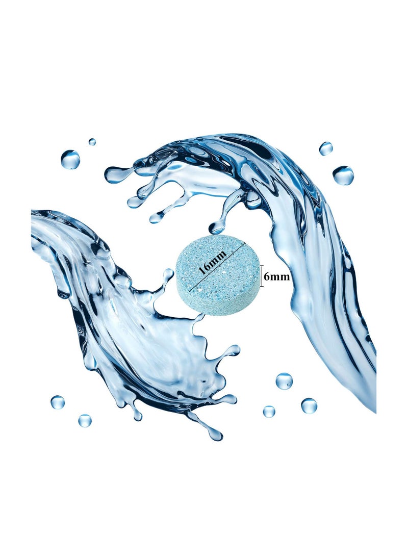 GNAFOTU 100 Pieces Car Windshield Glass Concentrated Washer Tablets Solid Car Effervescent Tablets Glass Solid Wiper Cleaning Tablets for Car Kitchen Window  - Image 4
