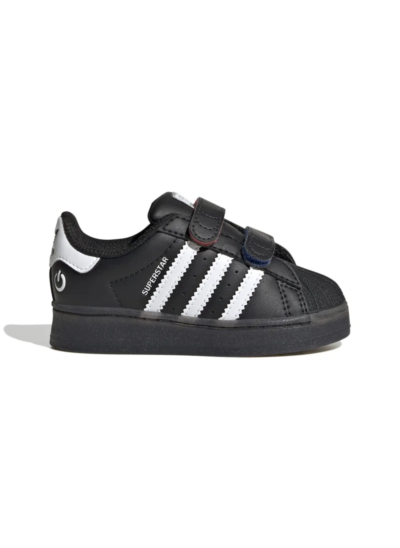 اديداس adidas SUPERSTAR LED LIGHTS CF I Black Originals Unisex Shoes
