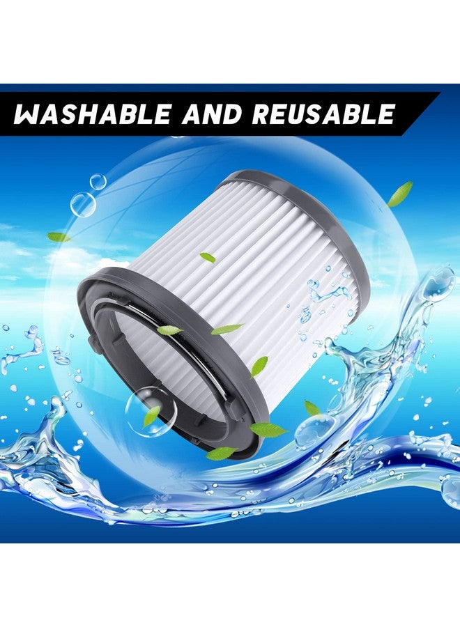 KEEPOW PVF110 Replacement Vacuum Filter for Black and Decker Handheld Pivot Vacuum BDH2000PL BDH2020FLFH PHV1410 PHV1810 PHV1210 BDH2020FL, Washable Hand Vac Filters, 4 Pack - Image 4