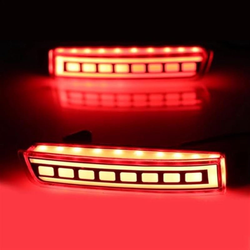 Wivplex Car Rear Fog Lamp and Brake Light Set - Image 2