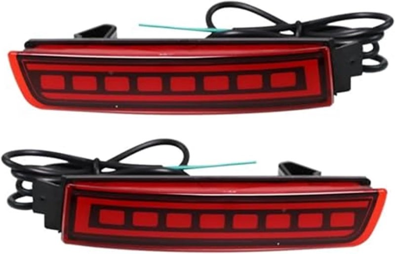 Wivplex Car Rear Fog Lamp and Brake Light Set - Image 1