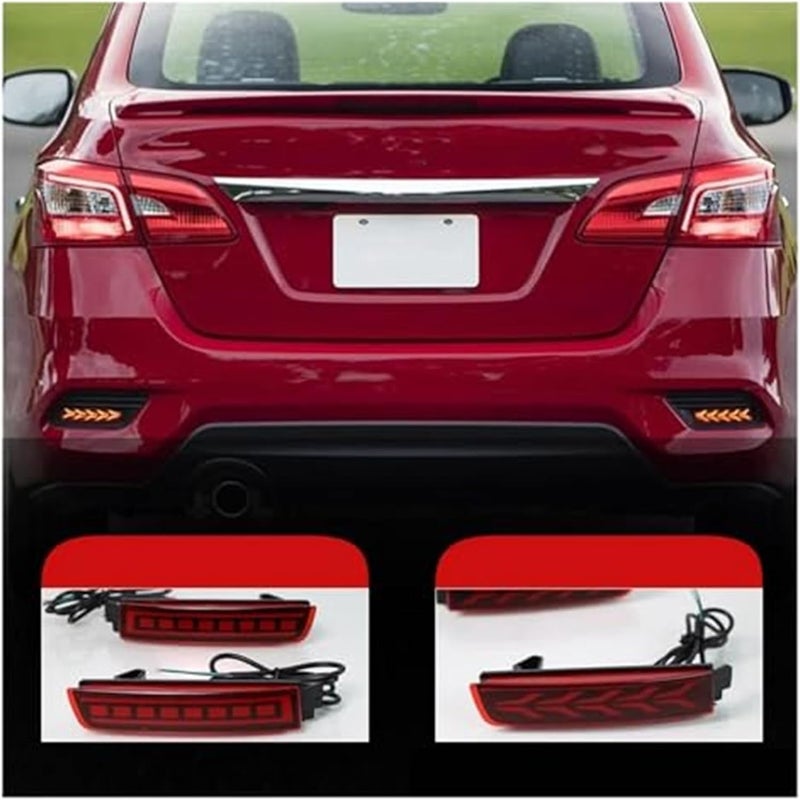 Wivplex Car Rear Fog Lamp and Brake Light Set - Image 5