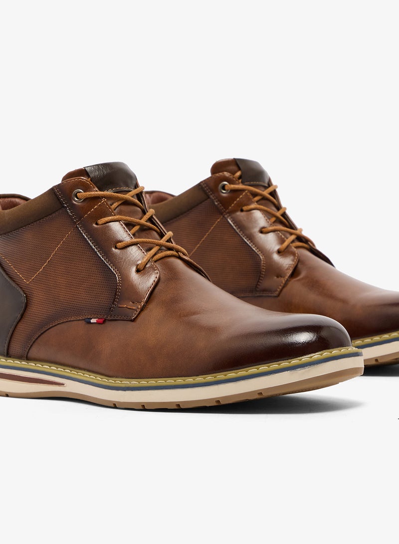 Seventy Five Welt Detail Casual Chukka Boots - Image 4