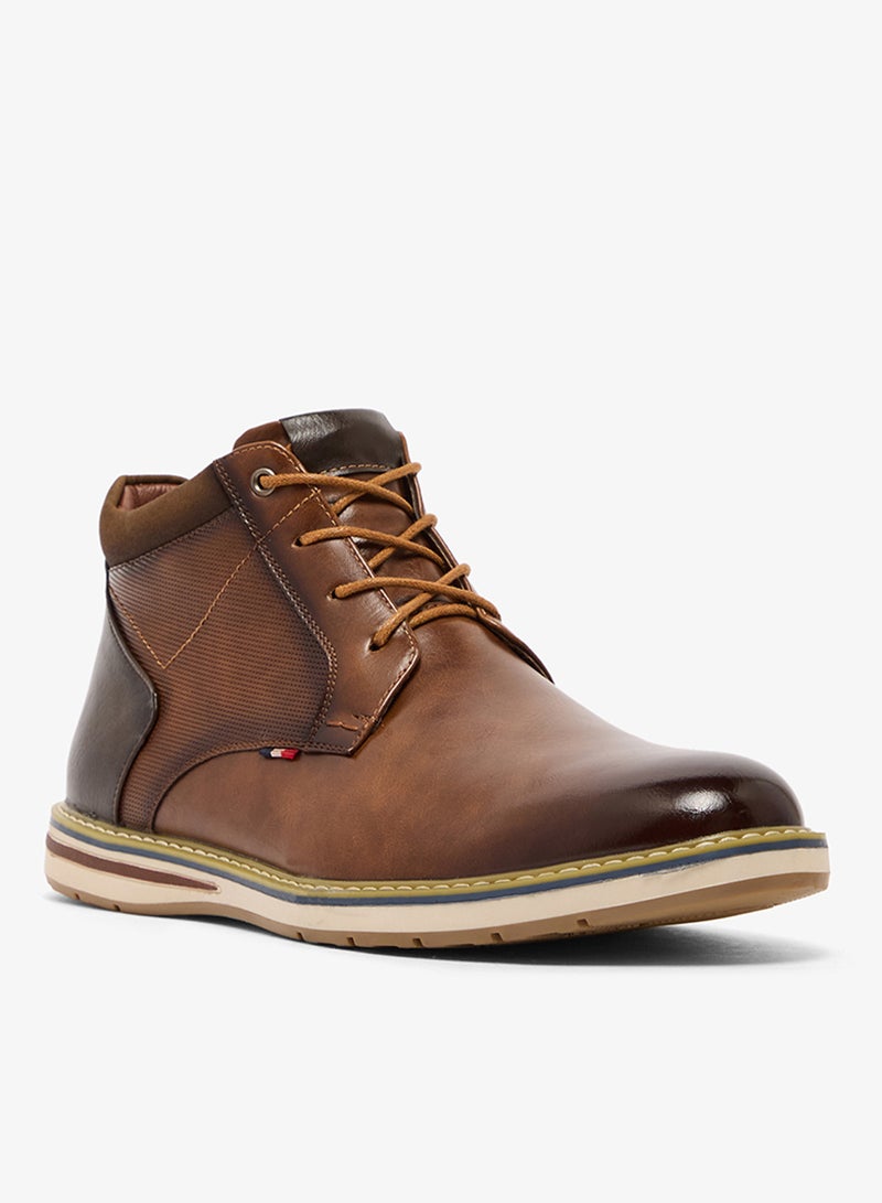 Seventy Five Welt Detail Casual Chukka Boots - Image 2