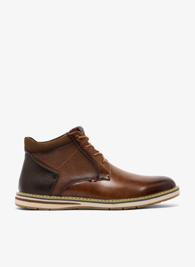 Seventy Five Welt Detail Casual Chukka Boots - Image 1