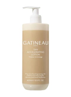 Gatineau Tan Accelerating Lotion Enhance Natural Tanning For Face and Body 400ml  - Image 1