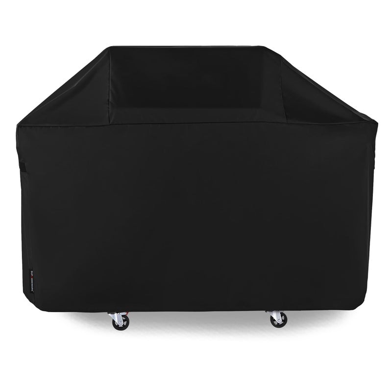 Suphomeware 63 Inch BBQ Grill Cover for New 2022 Weber Genesis 300 Series, Heavy Duty Barbecue Covers Compared to Weber 7757, Black - Image 1