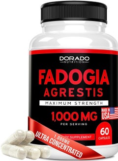 DORADO NUTRITION DORADO Nutrition Fadogia Agrestis 1000MG 60Caps 