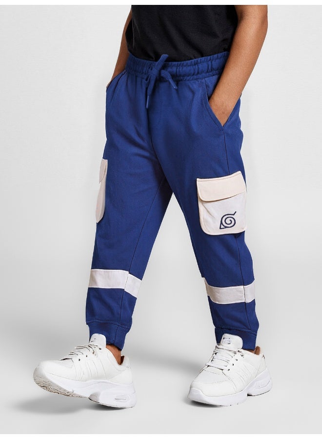 The Souled Store Naruto Joggers & Full Sleeve T-Shirt Set for Kids - Image 1