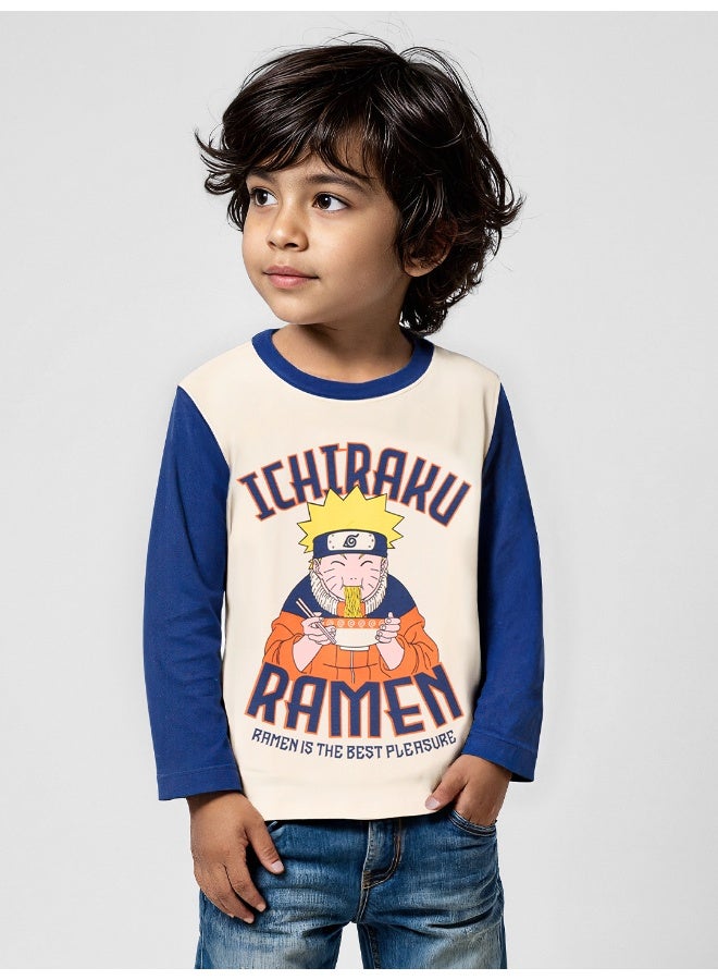 The Souled Store Naruto Joggers & Full Sleeve T-Shirt Set for Kids - Image 2