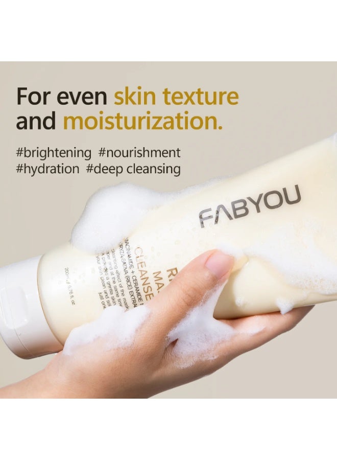 فابيو قناع الأرز المنظف - 200 مل - أصلي - كوريا الجنوبية - Image 5