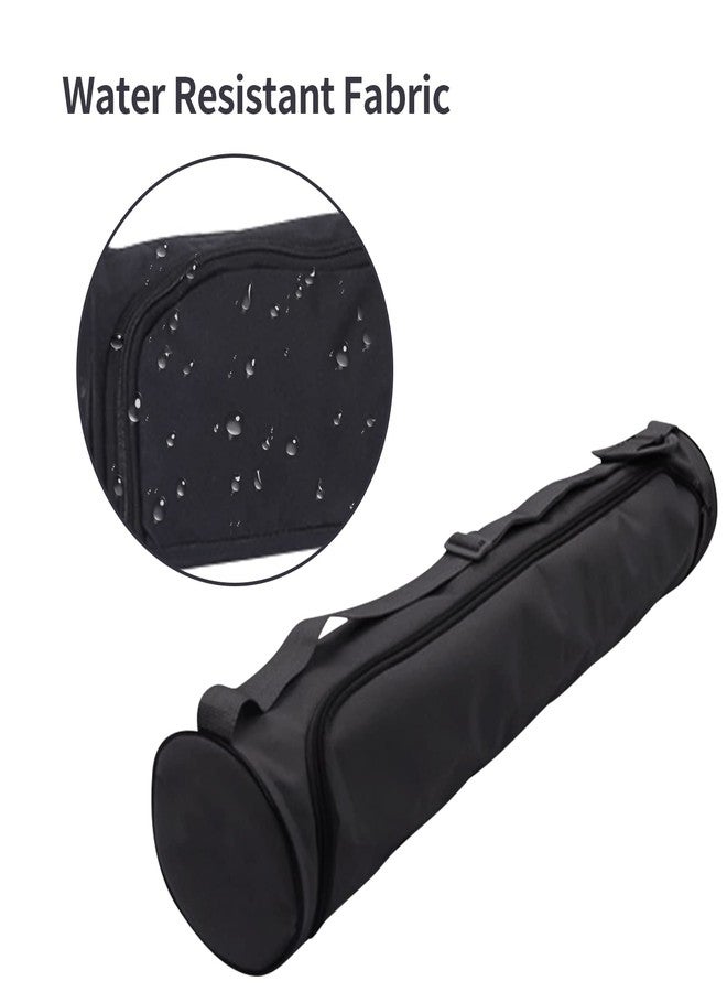 Ogetok Yoga Mat Bag - Full Zip Exercise Carrier With Adjustable Strap, Waterproof for Most Mats to Gym Class, Beach, Park, Travel for Women & Men (Black) - Image 5