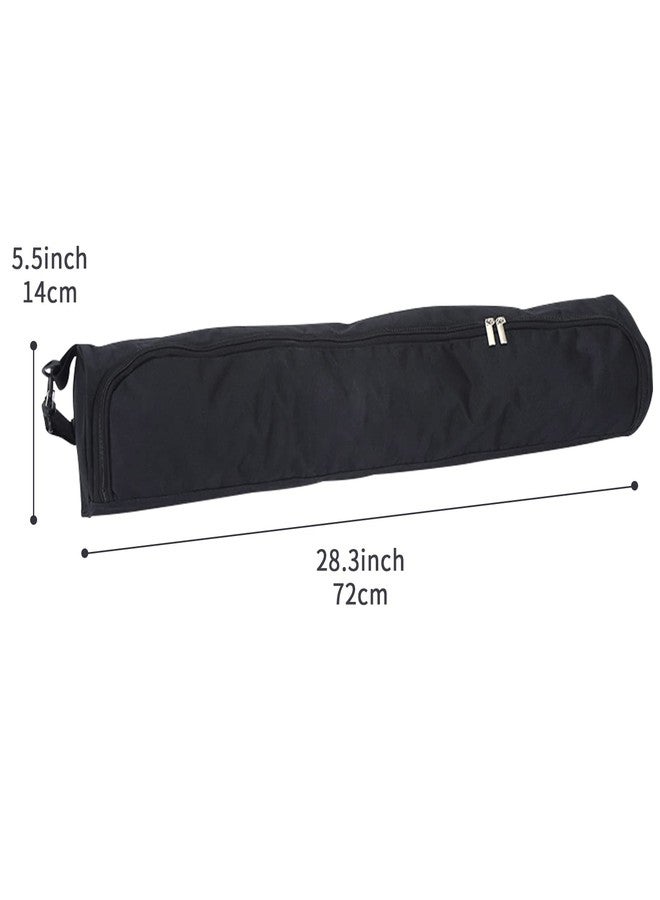 Ogetok Yoga Mat Bag - Full Zip Exercise Carrier With Adjustable Strap, Waterproof for Most Mats to Gym Class, Beach, Park, Travel for Women & Men (Black) - Image 2