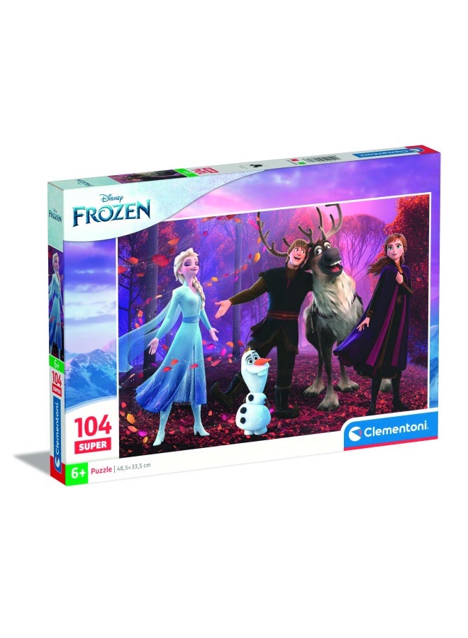 Clementoni Puzzle Disney Frozen Sing 104pcs - Image 1
