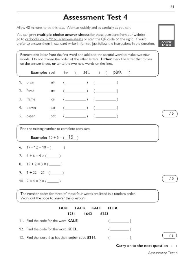 null - 11+ GL Verbal Reasoning Practice Book & Assessment Tests - Ages 9-10 (with Online Edition) - Image 1