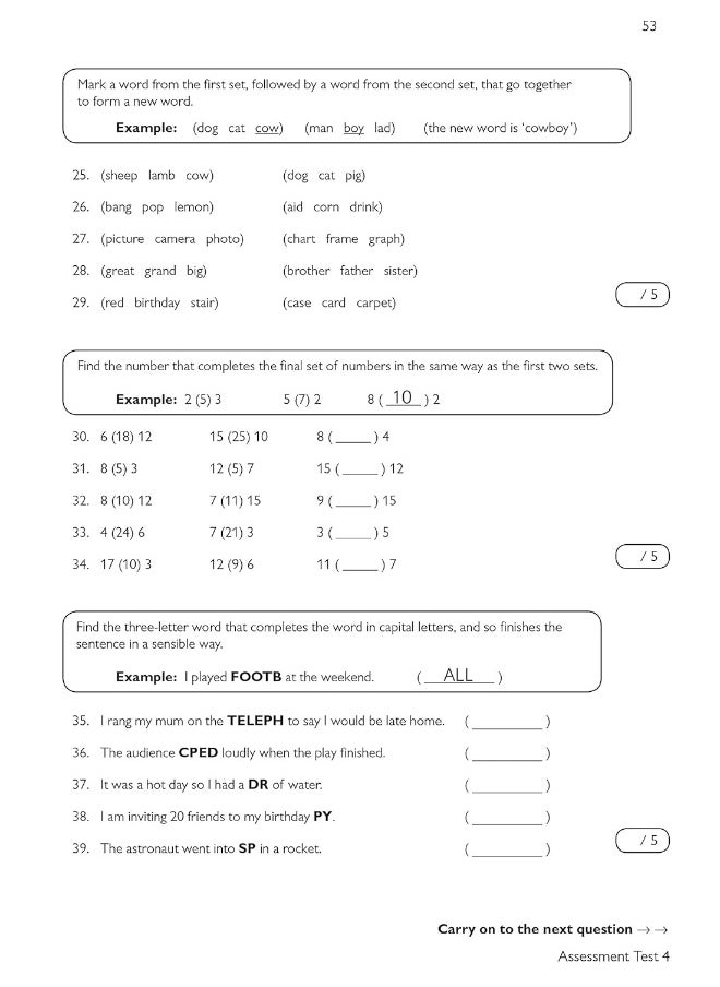 null - 11+ GL Verbal Reasoning Practice Book & Assessment Tests - Ages 9-10 (with Online Edition) - Image 1