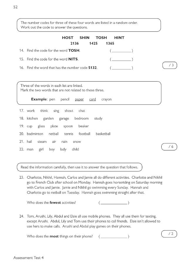 null - 11+ GL Verbal Reasoning Practice Book & Assessment Tests - Ages 9-10 (with Online Edition) - Image 1