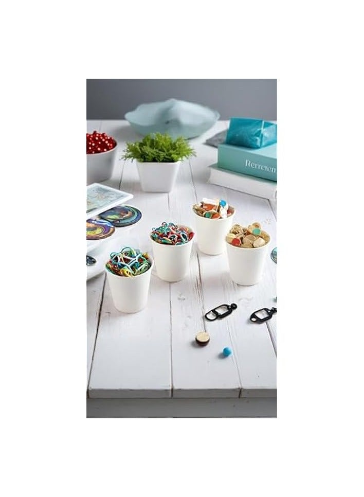 Green Tiger 200 Pack 5 oz Paper Cups - Small Disposable Bathroom & Cafeteria Cups for Parties, Travel, Office, and Events - Image 2