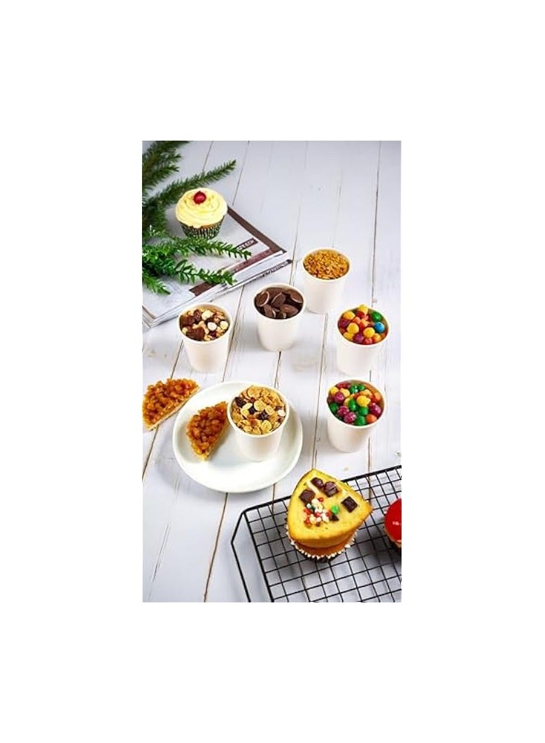 Green Tiger 200 Pack 5 oz Paper Cups - Small Disposable Bathroom & Cafeteria Cups for Parties, Travel, Office, and Events - Image 4