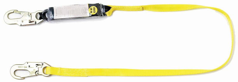 Guardian Fall Protection Guardian 01215 External Shock Lanyard - 4 ft Dual Snap Hooks | External Shock Absorber | OSHA and ANSI Compliant - Image 4