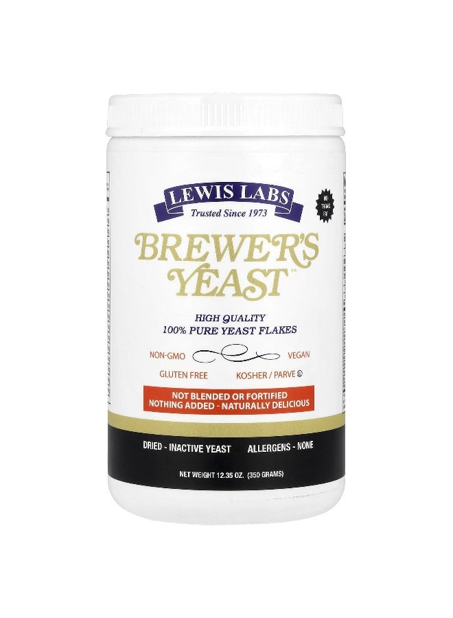 Lewis Labs, Brewer's Yeast™, 12.35 oz (350 g) - Image 1
