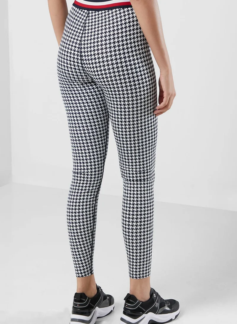 TOMMY HILFIGER Aop Tape Tights