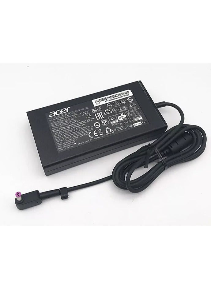 135W Acer Laptop Charger Replacement, 19V 7.1A AC Charger for Acer Nitro 5 AN515-55-53AG Acer aspire 5 A517-51G A517-51GP A517-51 Predator Helios 300 Power Supply Cord - Image 1