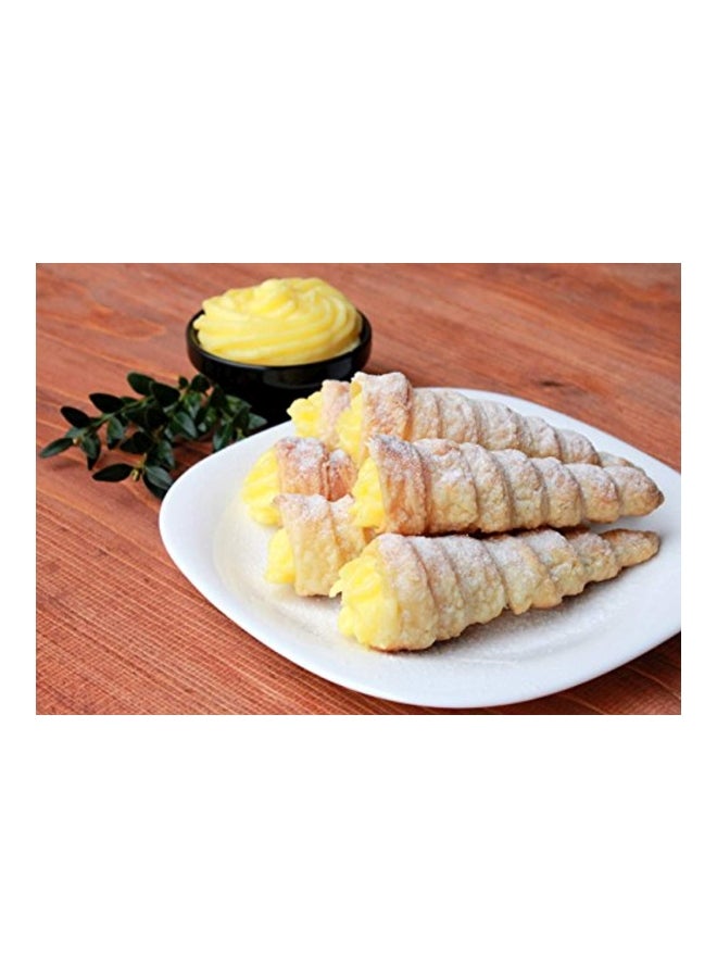 مسز. أندرسون بايكنغ طقم قوالب ملتفة من الستانلس ستيل لإعداد المعجنات، من 4 قطع فضي 4.375بوصة - Image 4