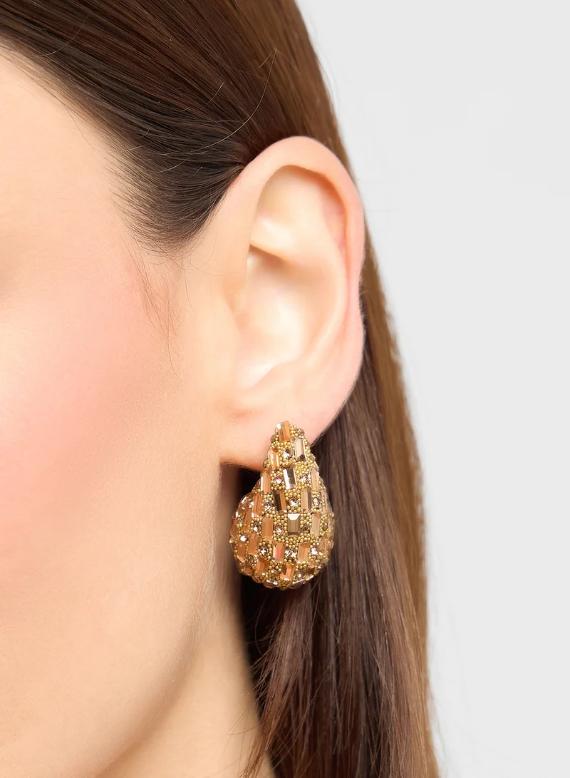 Ella Limited Edition Diamante Stud Earrings