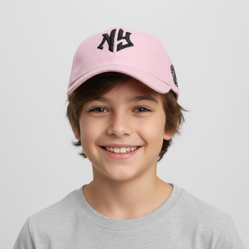 JAMONT NY Base Ball Cap Little Sports Cap for Active Kids, Baby Girls and Boys 4-12 Years - Image 2