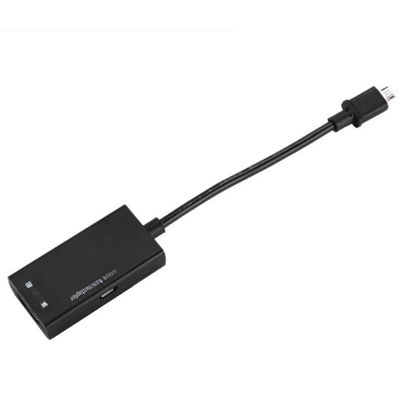 مُحول مايكرو USB إلى HDMI بدقة 1080P وصوت استريو بـ 8 قنوات - محول HDMI لأندرويد - محول هاتف تلفزيون بانتقال إشارة مستقر للأجهزة الهاتفية الأندرويد لاستخدام التلفزيون عالي الدقة - Image 1