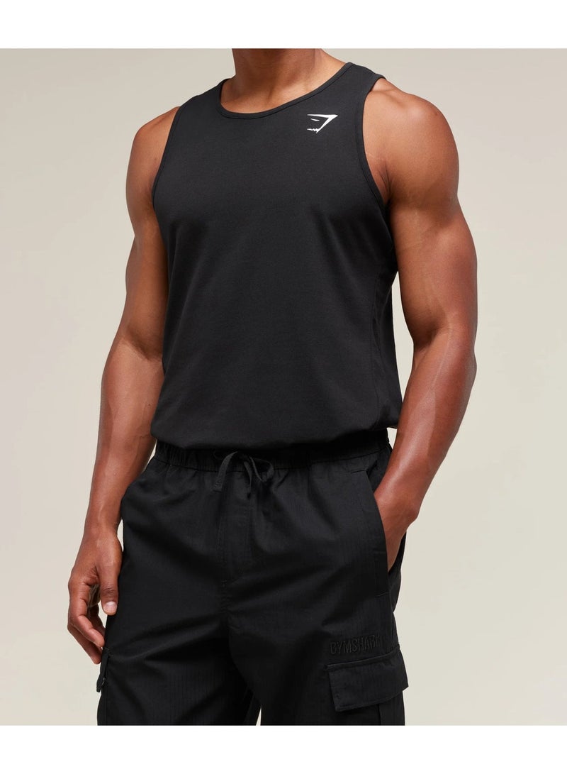 جيمشارك الرجال Gymshark إسقاط ذراع دبابة أعلى العضلات بلا أكمام قمصان رياضة التمرين - Image 2