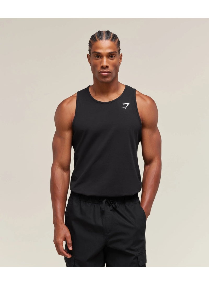 جيمشارك الرجال Gymshark إسقاط ذراع دبابة أعلى العضلات بلا أكمام قمصان رياضة التمرين - Image 1