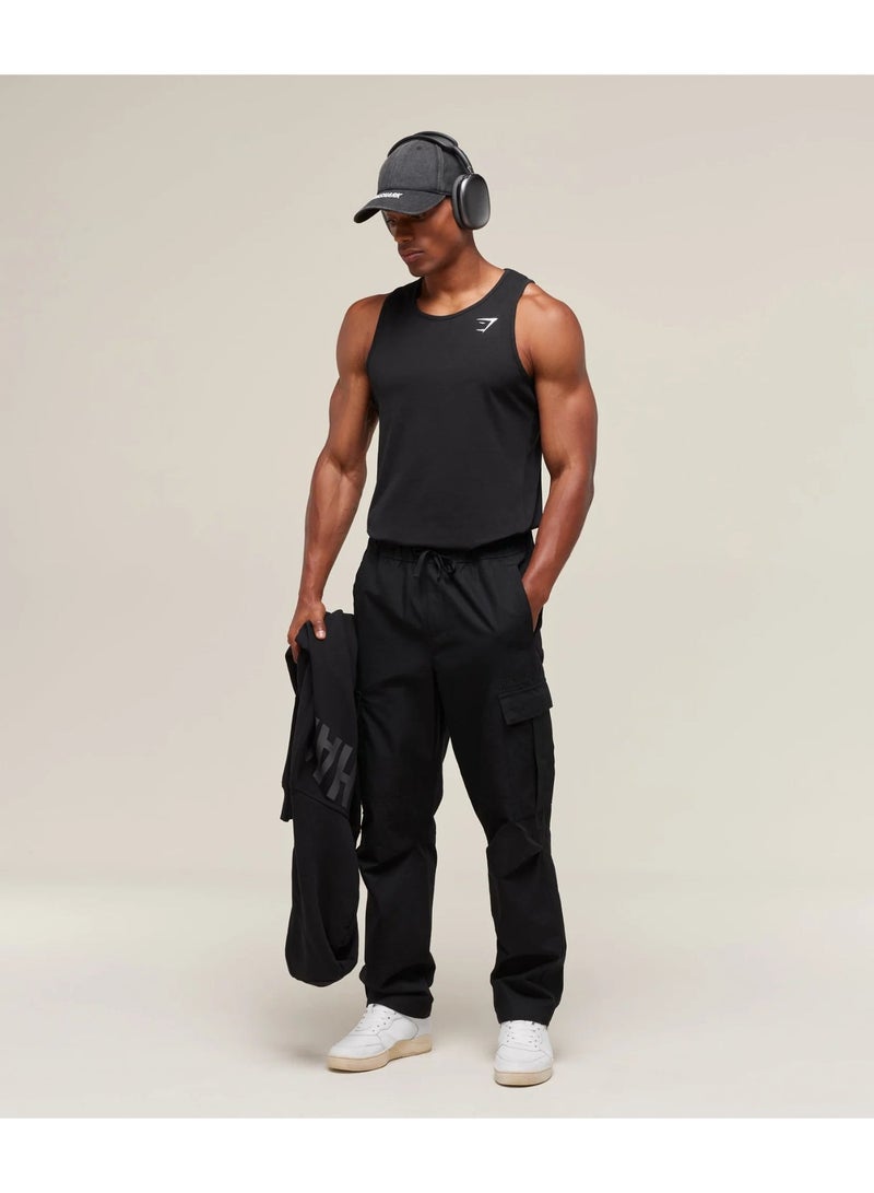 جيمشارك الرجال Gymshark إسقاط ذراع دبابة أعلى العضلات بلا أكمام قمصان رياضة التمرين - Image 3