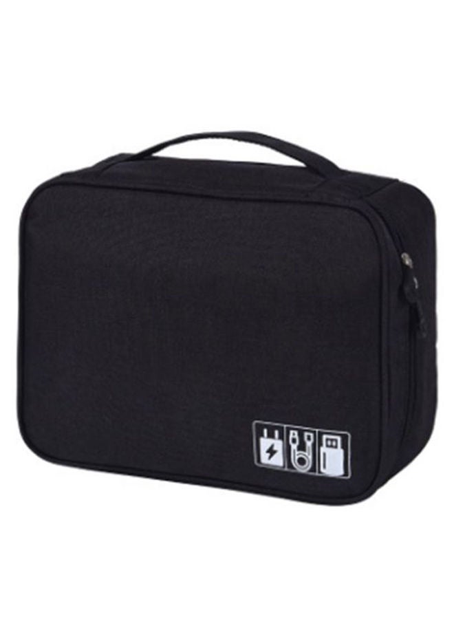 NIBEMINENT Portable Waterproof Finishing Gadget Holder Case Black  - Image 1