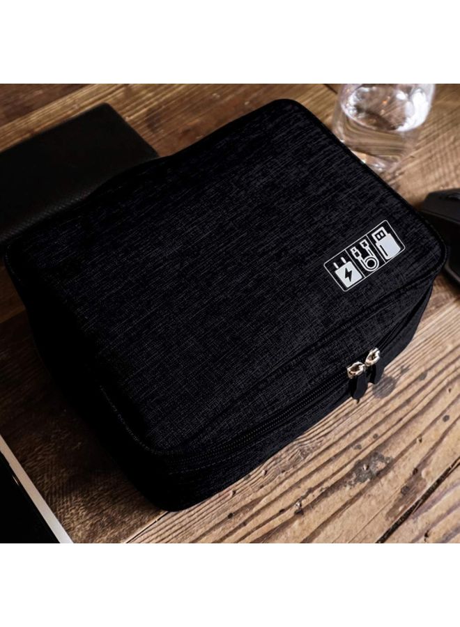 NIBEMINENT Portable Waterproof Finishing Gadget Holder Case Black  - Image 5