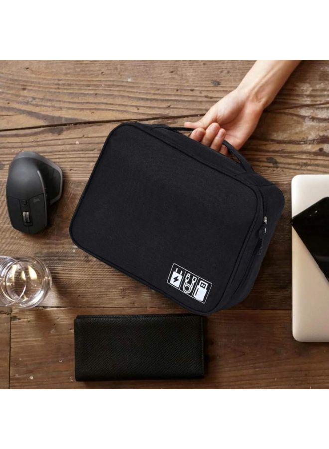 NIBEMINENT Portable Waterproof Finishing Gadget Holder Case Black  - Image 4