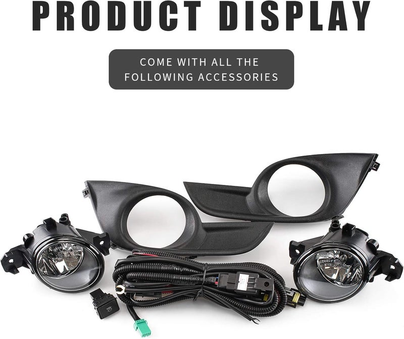 DLAA Fog Lights for Nissan Altima 2013-2015 - Image 2