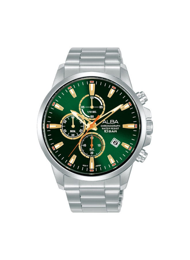 Alba - Stainless Steel Chronograph Wrist Watch AM3905X1 - Image 1
