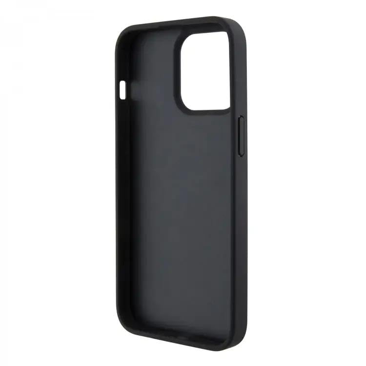 CG MOBILE US Polo Leather Case With DH Tricolor Line For iPhone 15 Pro Navy - Image 4