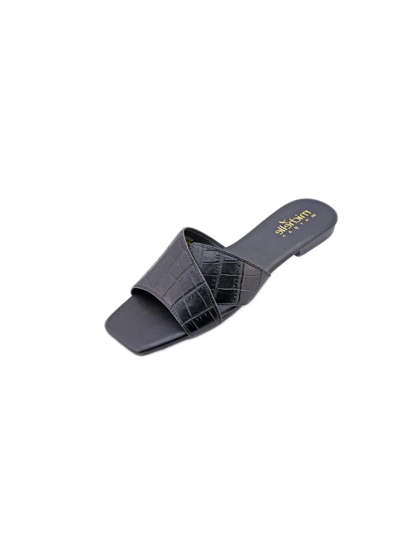 ميشيل مورجان 092-2262 Michelle Morgan Casual Ladies Slides  Black
