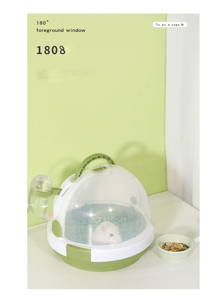 New Small Animal Carrier Rodent Hamster Cage Portable Mini Pet Travel Cage for Outdoor - Image 3